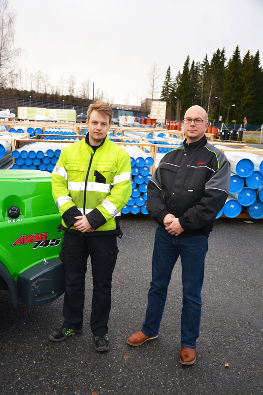 Avant käyttäjäkokemus LVI Dahl